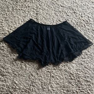 black ballet skirt